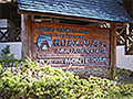 A signboard placed at the side of the entrance of the Nikko Astraea Hotel